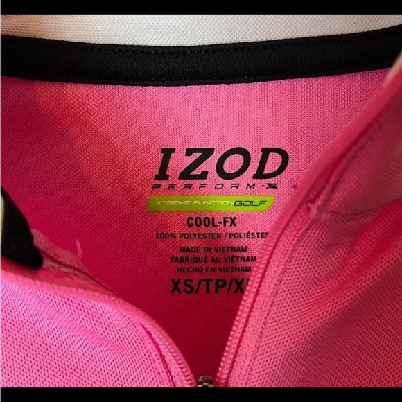 Izod  pink and white tank xs - Picture 6 of 6